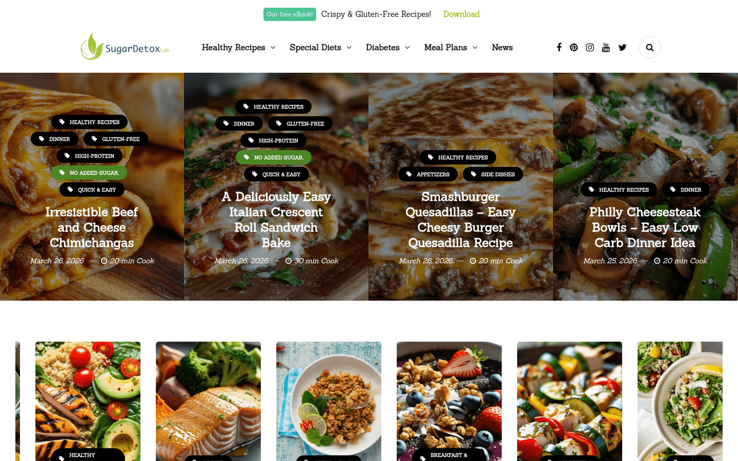 Sugar Detox Lab - Projet réalisé par Web Hub Montréal